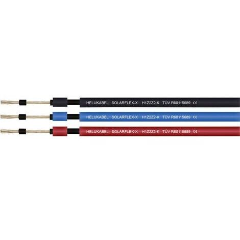 Helukabel H1Z2Z2-K 713546 Câble photovoltaïque 1 x 4 mm² bleu 100 m R865621