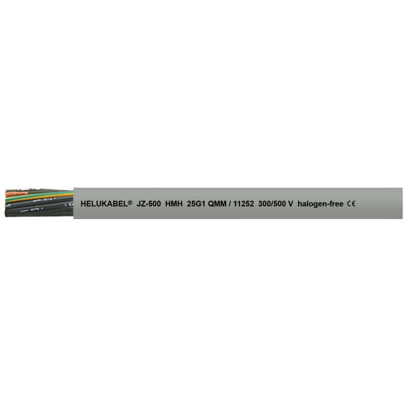 Helukabel - JZ-500 Câble de commande 7 g 0.50 mm² gris 11205-100 100 m V134083
