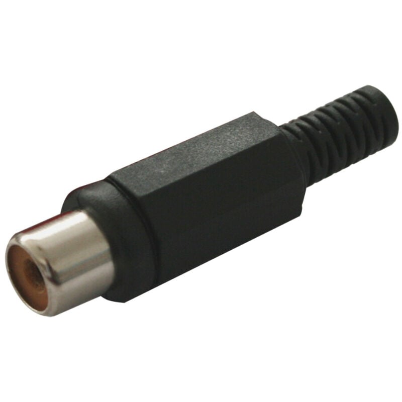 

Hembra coaxial RCA negro (DH 10.589/N)