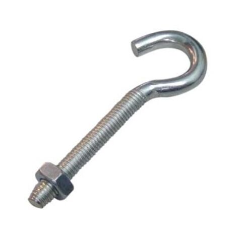 Hembrilla Abierta Con Tuerca 08X060Mm Cincado Micel 50 Pz