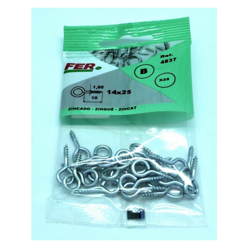

Hembrilla Cerrada Zincada 3X40 Blister