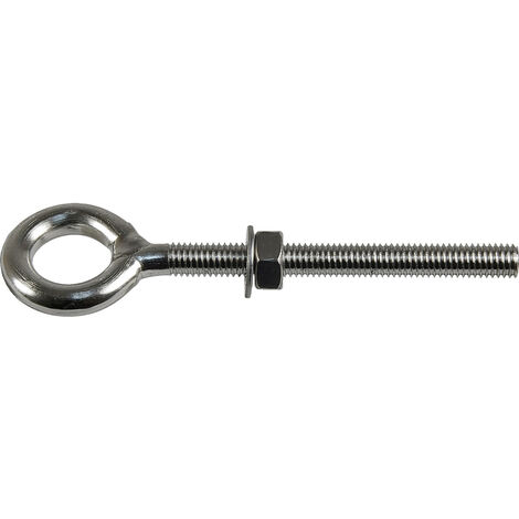 Hembrilla con tuerca inoxidable A4 - 10x130 mm - 10 Uds.