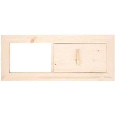 Hemlock Sauna Air Ventilation Panneau Ventilation Salle Sauna Air Vent Grille Équipement Accessoires Sauna Room