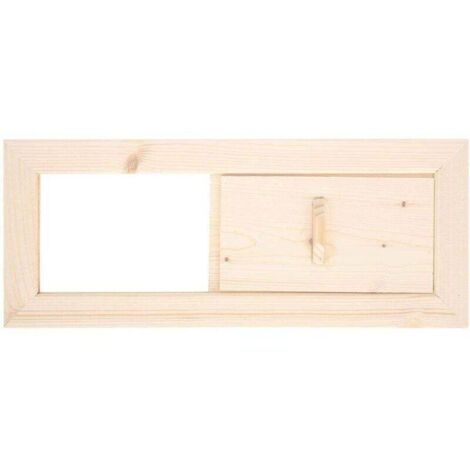 Hemlock Sauna Air Ventilation Panneau Ventilation Salle Sauna Air Vent Grille Équipement Accessoires Sauna Room
