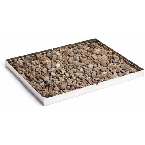 HENDI 145531 Teglia per Pietra Lavica