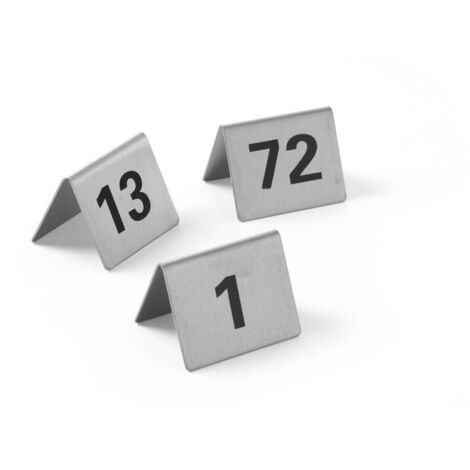 HENDI 663882 Targhette Numerazione Tavoli