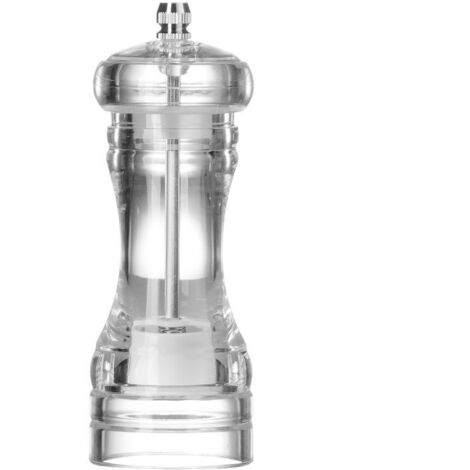 HENDI Acryl-Pfeffermühle, Transparent, ⌀50x(H)140mm