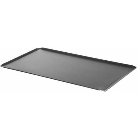 HENDI Backblech mit Antihaftbeschichtung CONVECTOMAT BAKE, GN 1/1, Schwarz, 530x325x(H)10mm