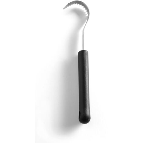 HENDI Butterroller - gezackt, Schwarz, (L)190mm