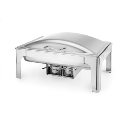 HENDI Chafing Dish GN 1/1, satiniert, Profi Line, 9L, 570x430x(H)290mm
