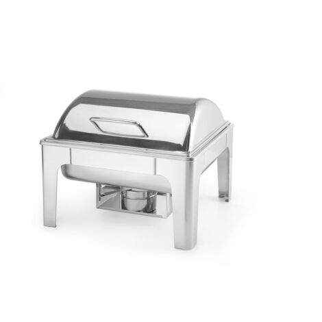 HENDI Chafing Dish GN 2/3, Spiegelglanz, Profi Line, 6L, 395x405x(H)320mm