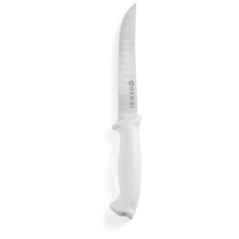 Hendi - Cuchillo universal HACCP 13cm, blanco - para pan y queso