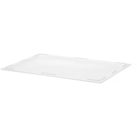HENDI Deckel für Pizzateigbox GN 1/1, GN 1/1, Weiß, 530x325x(H)20mm