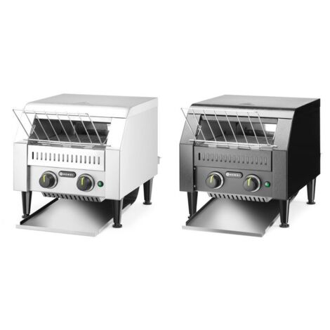 HENDI Durchlauf-Toaster, doppelt, Schwarz, 230V/2240W, 418x368x(H)415mm