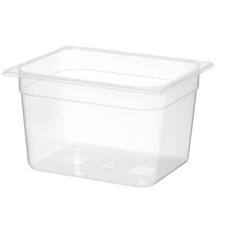 HENDI Gastronorm-Behälter 1/2, Profi Line, GN 1/2, 12,5L, Transparent, 325x265x(H)200mm