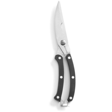 HENDI Geflügelschere, Kitchen Line, Schwarz, (L)260mm