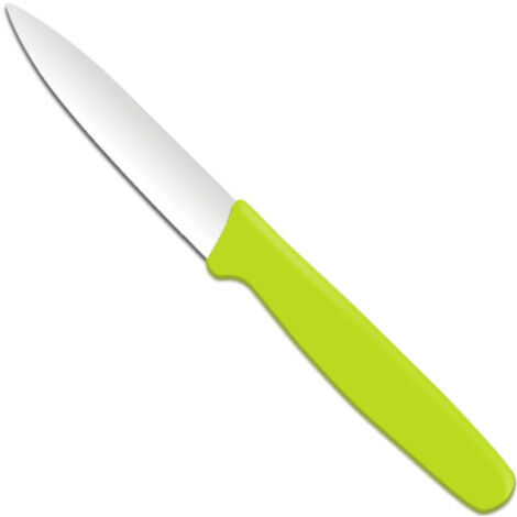 HENDI Gemüsemesser spitz, Grün, (L)192mm