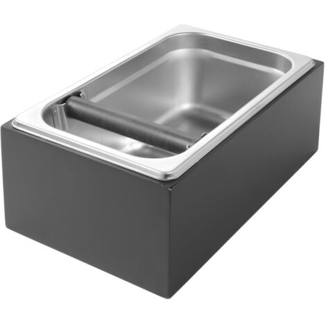 HENDI Kaffeesatz-Abklopfbehälter, 275x175x(H)110mm