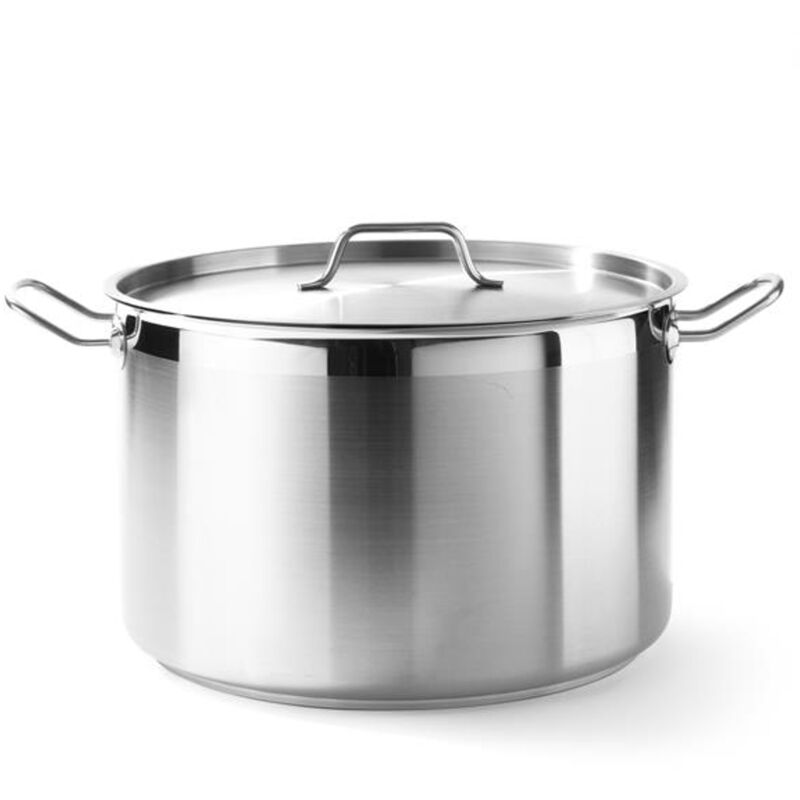 Hendi - Kochtopf, Mittel - Mit Deckel, Profi Line, 2l, ⌀160x(h)110mm