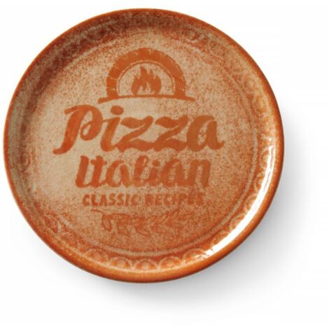 HENDI Pizzateller Recipe Collection Rot, Rot, ⌀310mm