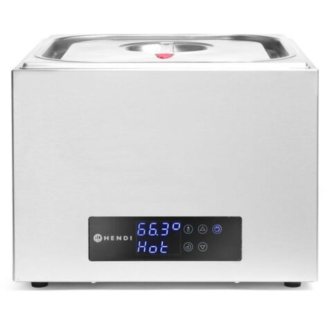 HENDI Sous-Vide-Gerät GN 2/3, 13L, 230V/400W, 343x395x(H)255mm