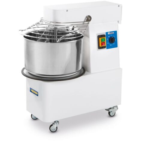 HENDI Spiralmischer mit festem Kopf und Schüssel., 56 kg/h, 16L, 230V/750W, 378x690x(H)730mm