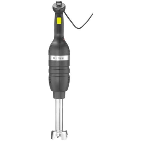 HENDI Stabmixer 350 mit variabler Geschwindigkeit und 250mm langem Stab, Schwarz, 230V/350W, ⌀100x666mm