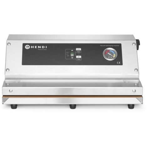 HENDI Vakuum-Verpackungsmaschine Profi Line, Profi Line, Dichtungsband: 350 mm, 383x293x(H)175mm