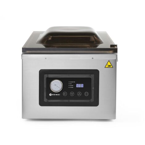 HENDI Vakuumkammer-Verpackungsmaschine Profi Line 410, Profi Line, Dichtungsband: 410 mm, 230V/1100W, 510x625x(H)455mm