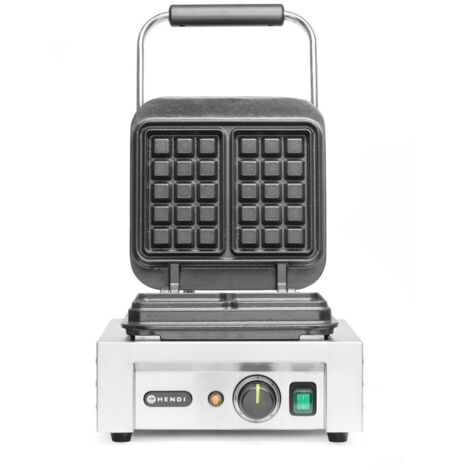 HENDI Waffeleisen 'Brüssel', 230V/2200W, 330x520x(H)277mm