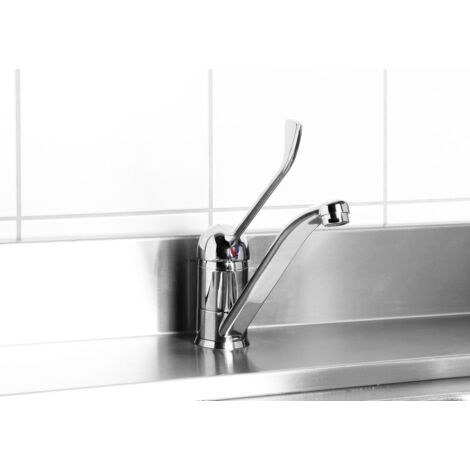 HENDI Wasserhahn mit langem Hebel, xx(H)mm
