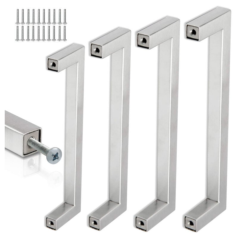 10x Möbelgriffe Schrankgriff Kommoden Kommodengriffe Küchengriff 746435MM – Silber – Hengda | 00962062073180 10x Möbelgriffe Schrankgriff Kommoden Kommodengriffe Küchengriff 746435MM – Silber – Hengda | 00962062073180