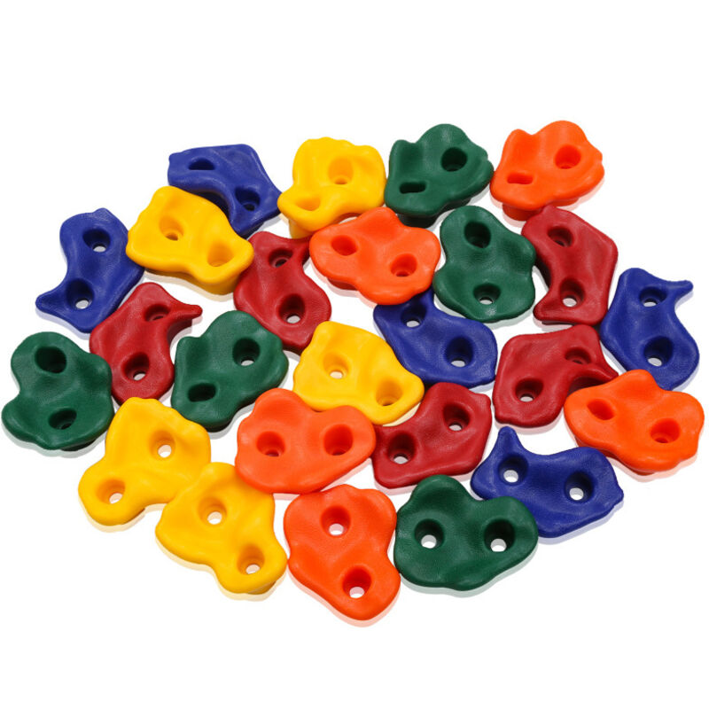 10X Prises d'escalade Robuste Outdoor incl. vis Enfants Pierres d'escalade Mur de bloc - Hengda