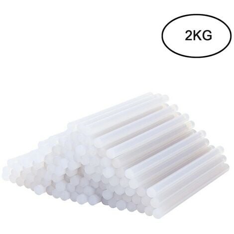 Hengda 110 Stück Transparent Heißkleber Ø11 mm. Heissklebestifte Klebesticks Heißklebestifte. 2KG Standard Heißklebepatronen…