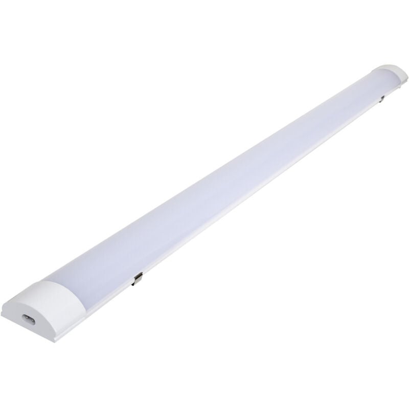 Image of Swanew Striscia led extrapiatta Line Luce led impermeabile con tubi led passanti Plafoniera led bianco neutro IP65 18W 60cm