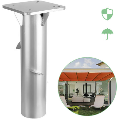 Hengda 2x Supporto per ombrellone da 16 cm Pesi per ombrellone Piastra di base universale per ombrellone
