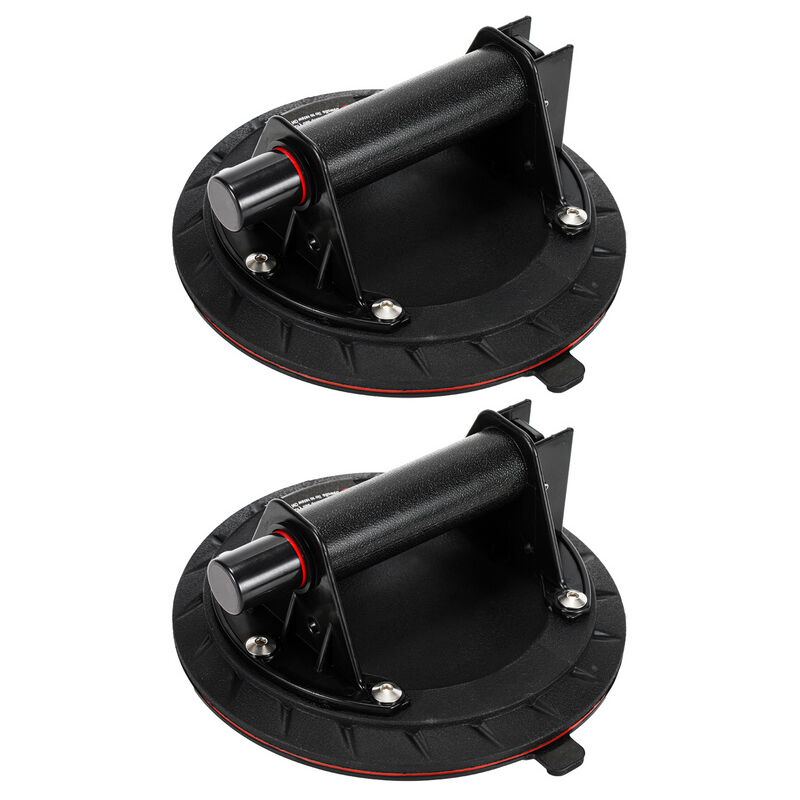 2x ventouses à vide Ventouse pour verre Support de ventouse Carrelage Lève-verre max.120KG - Hengda
