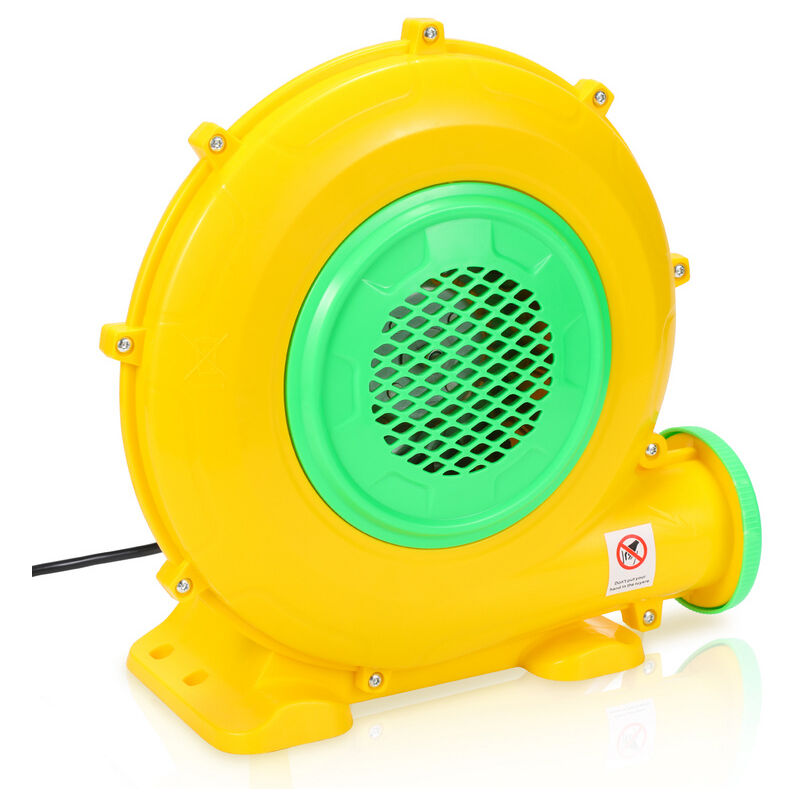 Image of Hengda - 370W Pompa elettrica gonfiabile Pompa d'aria gonfiabile del castello giallo