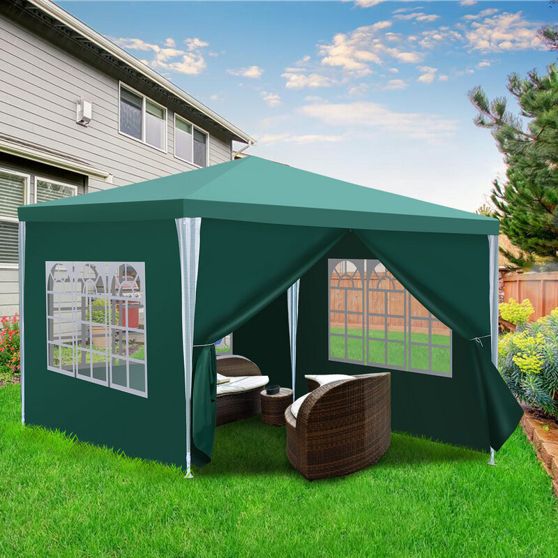 Einfeben Pavillon Pavillons & Tentes de réception Camping Boulonnage Tente de réception 3x3m Tente de réception stable de haute qualité