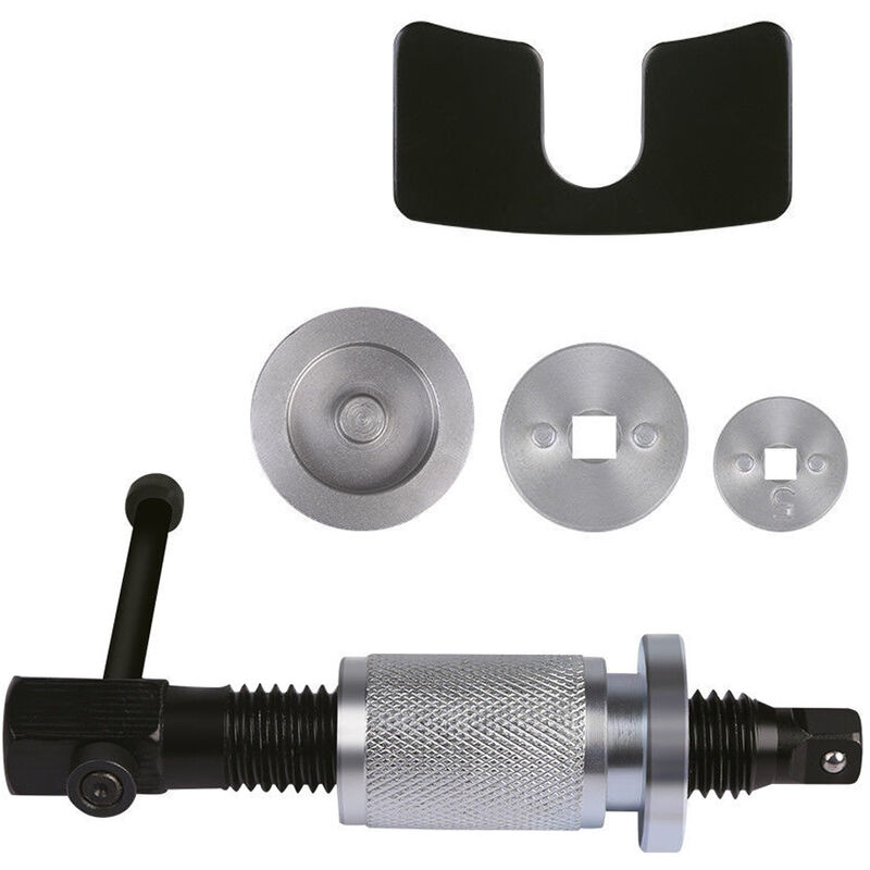 5pcs Coffret Repousse Rétracteur de piston de frein Accessoires Piston de frein Outil universel - Noir - Hengda