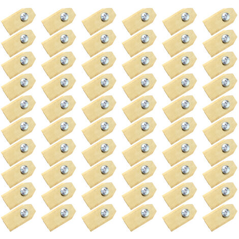 Hengda 60X lames de couteau en titane Lames de rechange Couteau Yardforce Couteau Automower