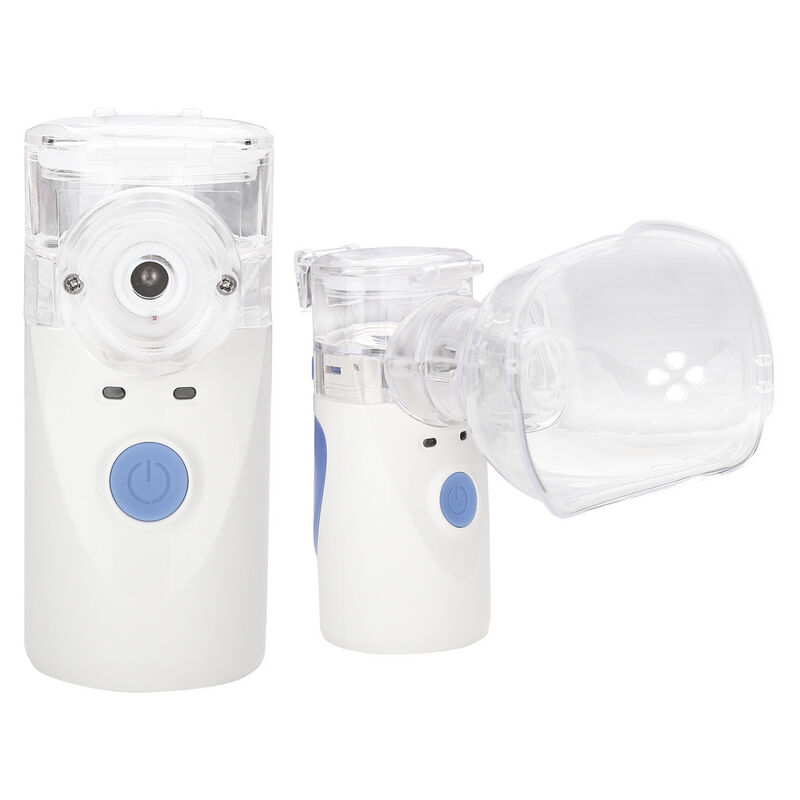 Image of Hengda - Inalatore nebulizzatore. nebulizzatore silenzioso portatile. inalatore con boccaglio e maschera. nebulizzatore per bambini e adulti.