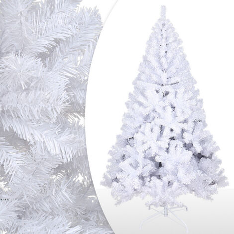 Hengda Albero di Natale all'interno dell'albero di Natale Albero di Natale con supporto 210cm Bianco
