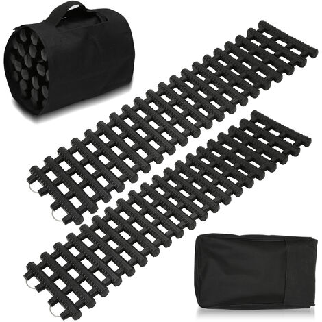 Hengda Anfahrhilfe Tracks Max.3.5T Last.für Sand Schlamm Schnee.PKW LKW Traktionsplatten