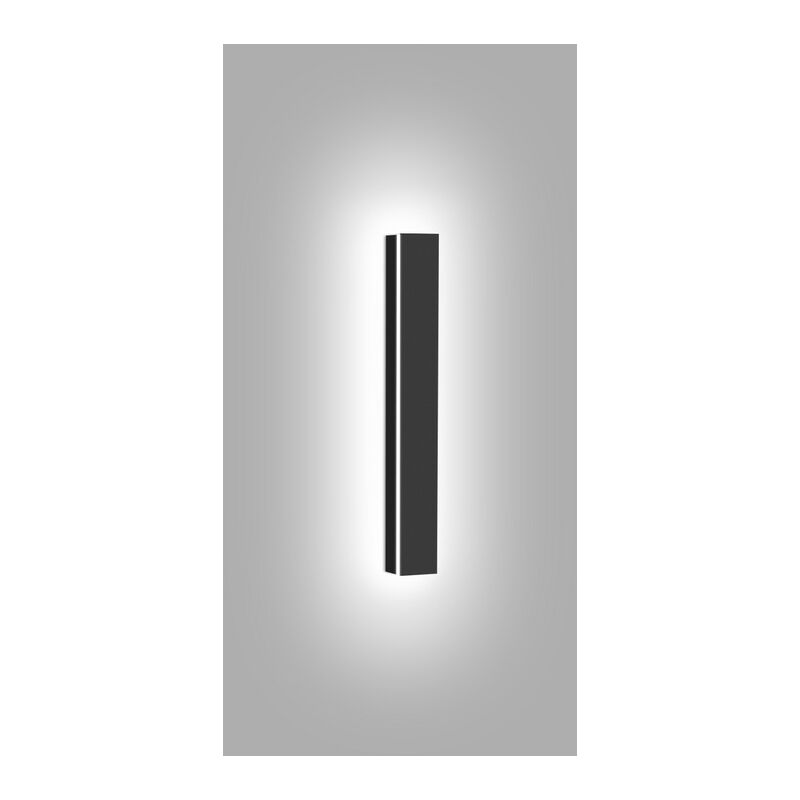 Applique linéaire led intégrée Applique murale led Lampe de couloir Extérieur Escalier Vestiaire 40cm 10.5W Blanc froid