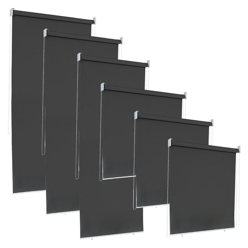 Hengda - auvent vertical 180 x 240 cm . store vertical résistant aux uv. protection contre le vent et brise-vue. anthracite