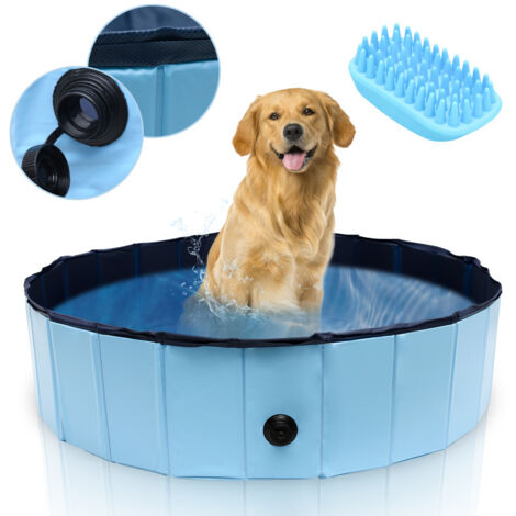 Hengda Basino doccia per cani da doccia 120 cm piscina pieghevole per neonati adesivi