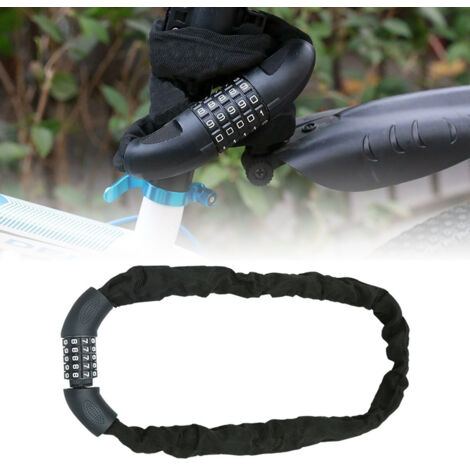 Hengda Blocco biciclette Blocco Blocchi Blocco Numeri neri Numeri di alta qualità 90 cm
