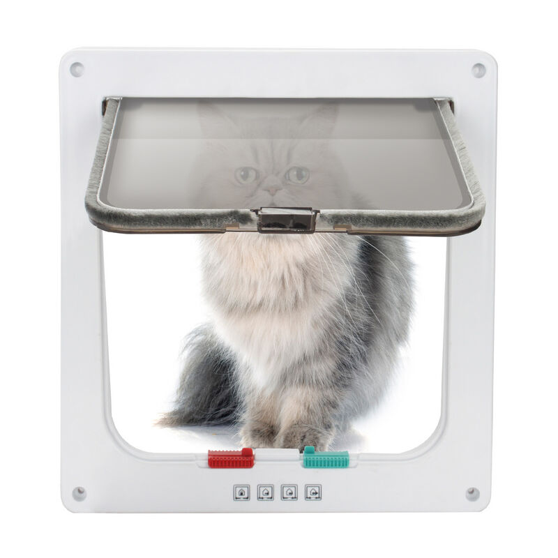 Chatière pour chat Chatière pour chien 4 voies Système de contrôle d'entrée pour chiens - Hengda