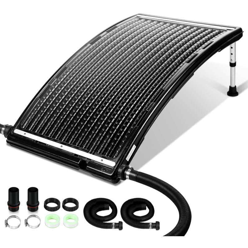 Chauffage Piscine Hors Sol - Chauffage Solaire Piscine - 110x65 cm - Chauffe Eau Solaire - Rechauffeur Piscine - Systèmes de Chauffage de Piscine